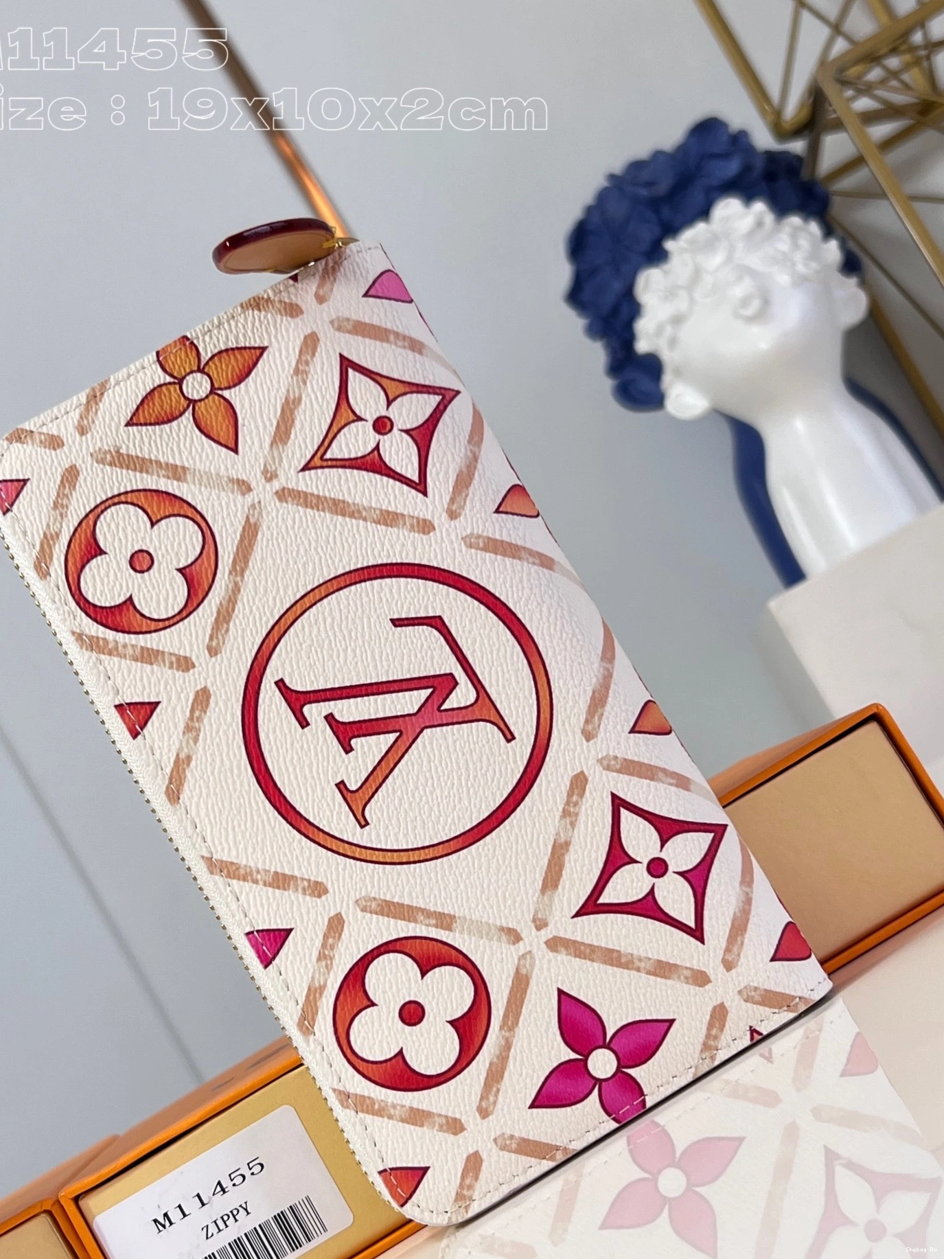 LOUIS VUITTON ZIPPY WALLET-10*20*2 cm 0820
